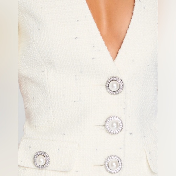 CURRENT SEASON NEW Retrofete McKenna tweed top - Picture 5 of 9